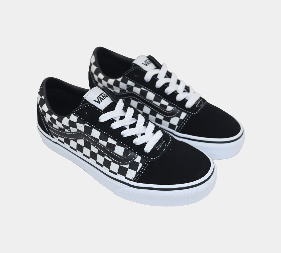 Vans Ward Reflective Flame Kids Girls VN0A38J9PVJ1 Shoes UK 10-13/1-6