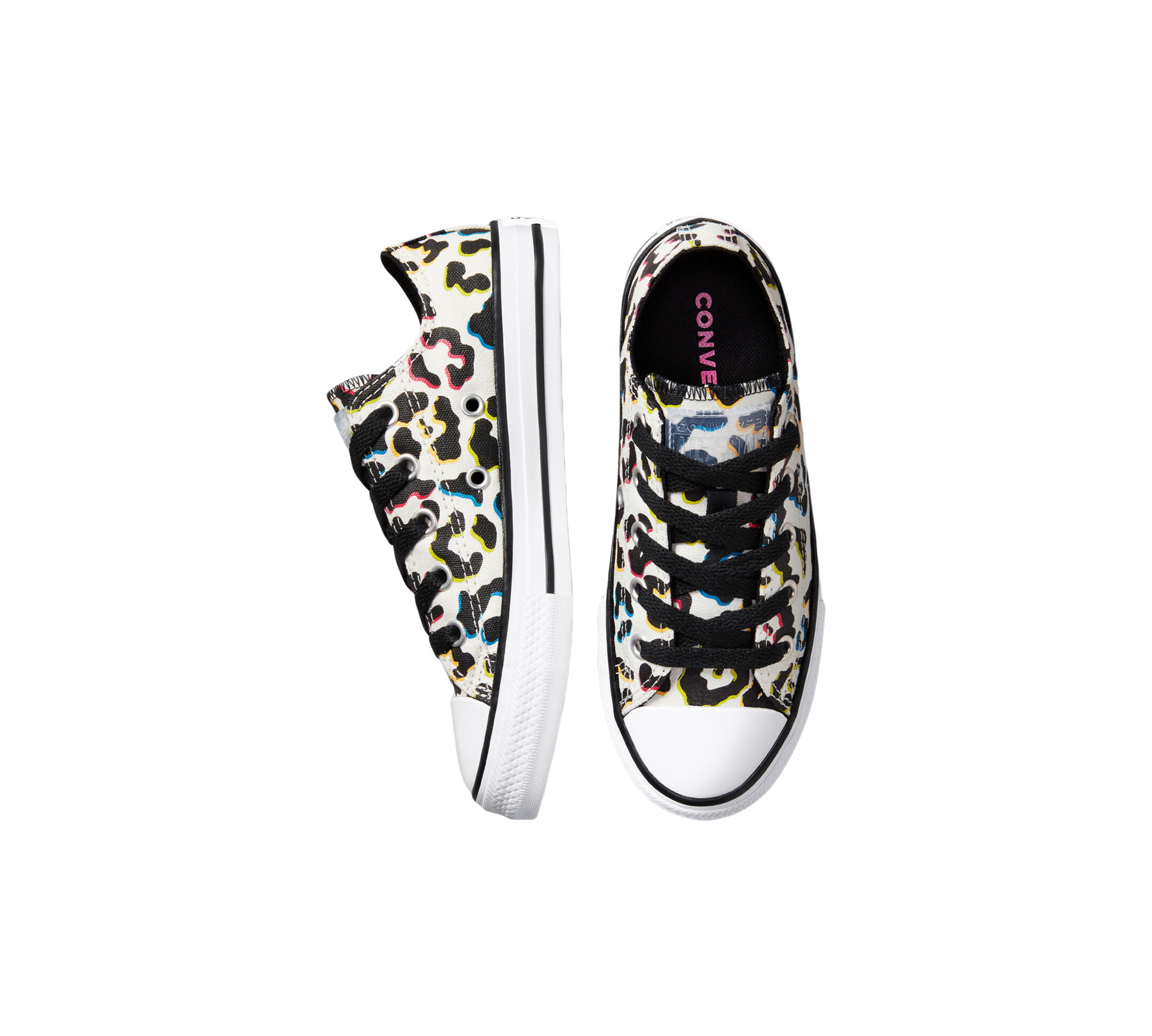 Converse Leopard Print Chuck Taylor All Star Junior Shoes UK 10-13/1-5.5