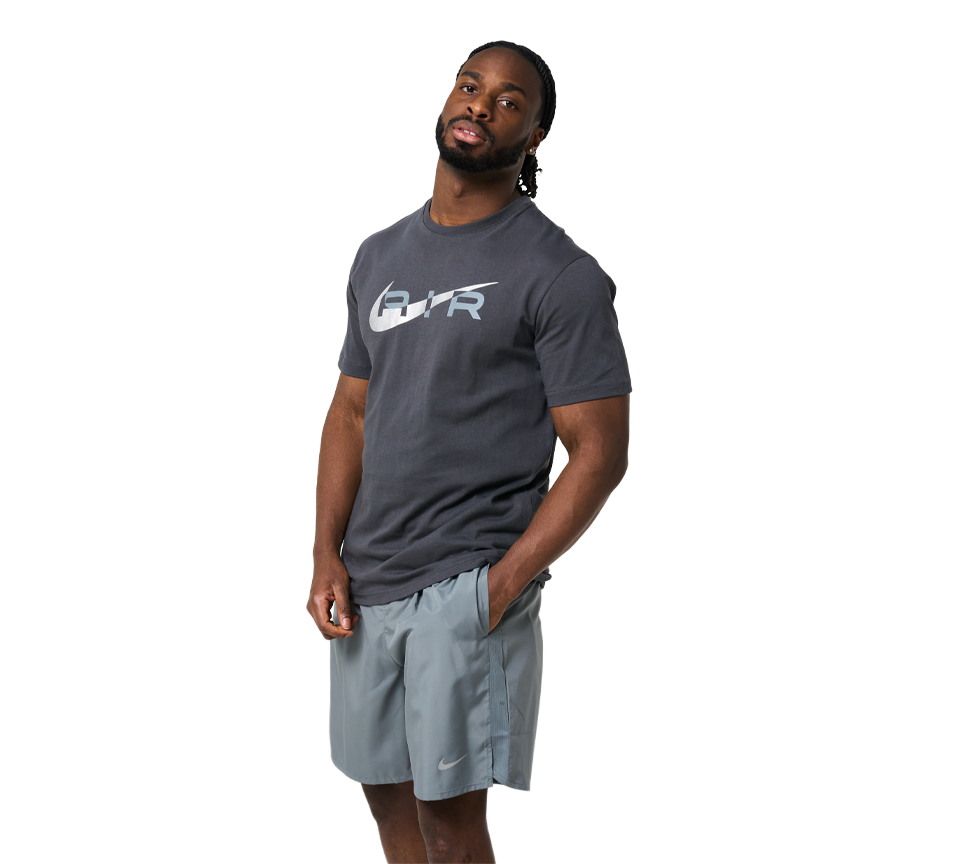 Nike Air Graphic Tee Mens Black and Navy Short Sleeve Crew Neck T-Shirt UK S-2XL