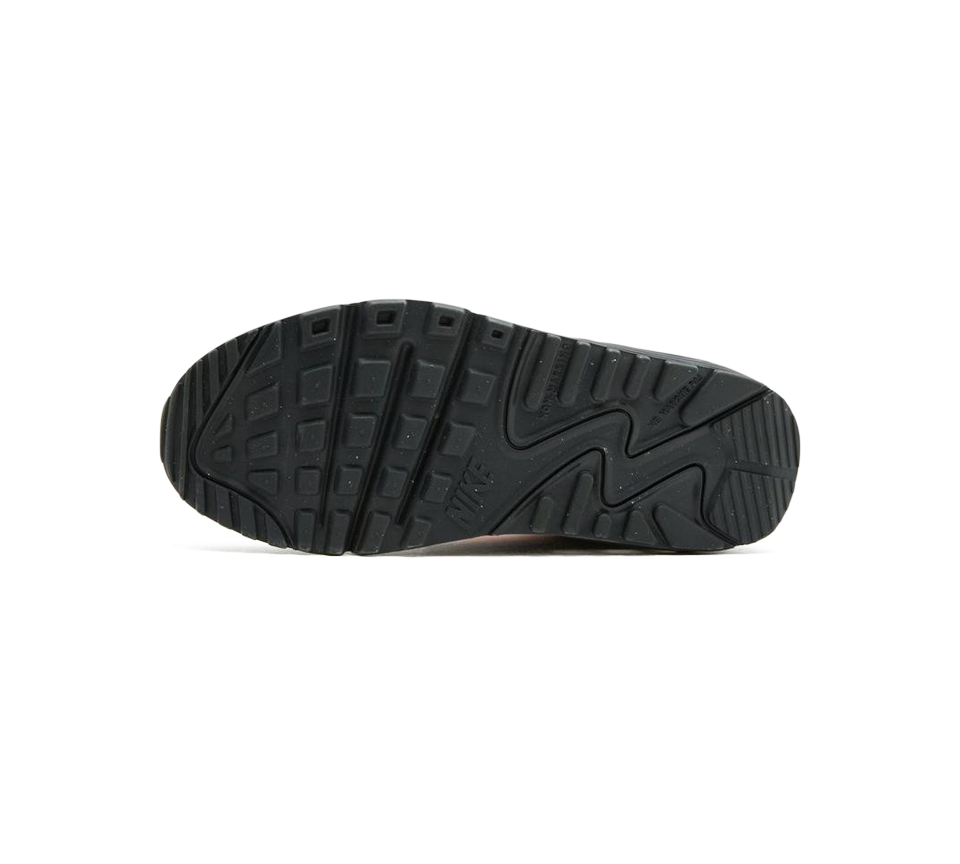 Nike Air Max 90 SE (GS) Vast Grey/Safety Orange UK 3Y-6Y