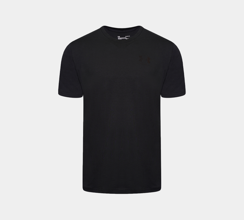 Under Armour Sportstyle Left Chest T-Shirt Mens Black Grey Navy White Crew Neck Tee UK S-XL