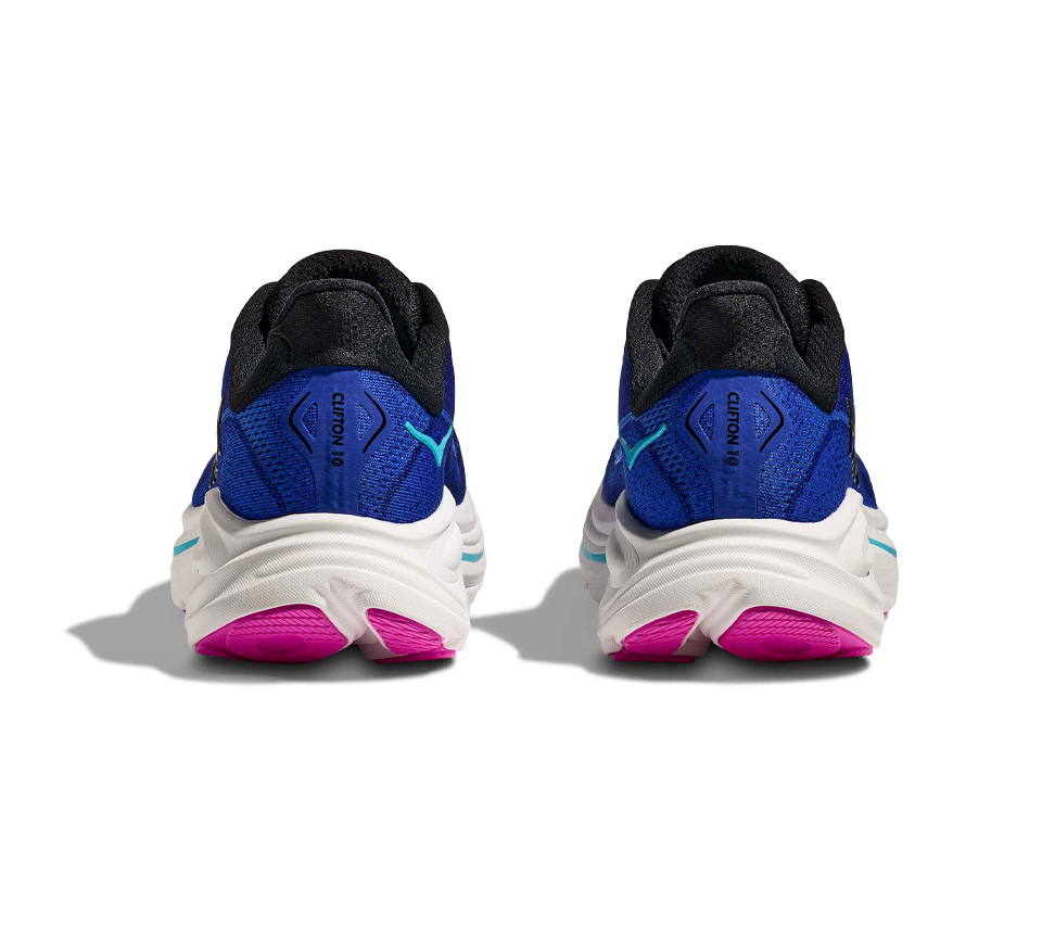 Hoka Clifton 10 Running Shoes Lightweight Cushioning & Comfort Trainers - Multi Colours