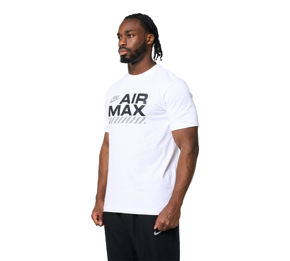 Nike Sportswear Air Max Tee Mens Black and White Short Sleeve T-Shirt UK S-XL