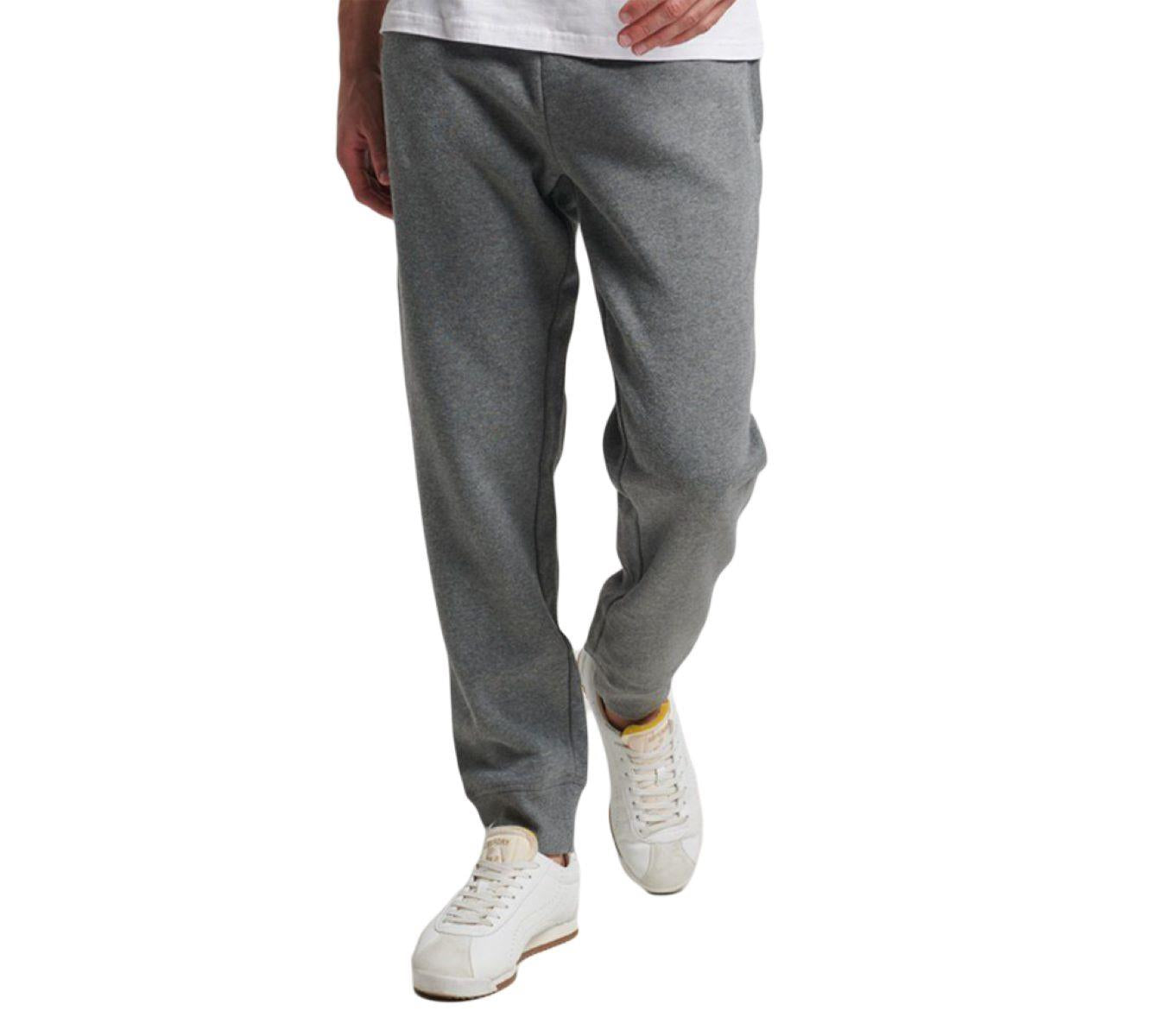 Superdry Men's Vintage Logo Embroidered Joggers Grey UK S-2XL