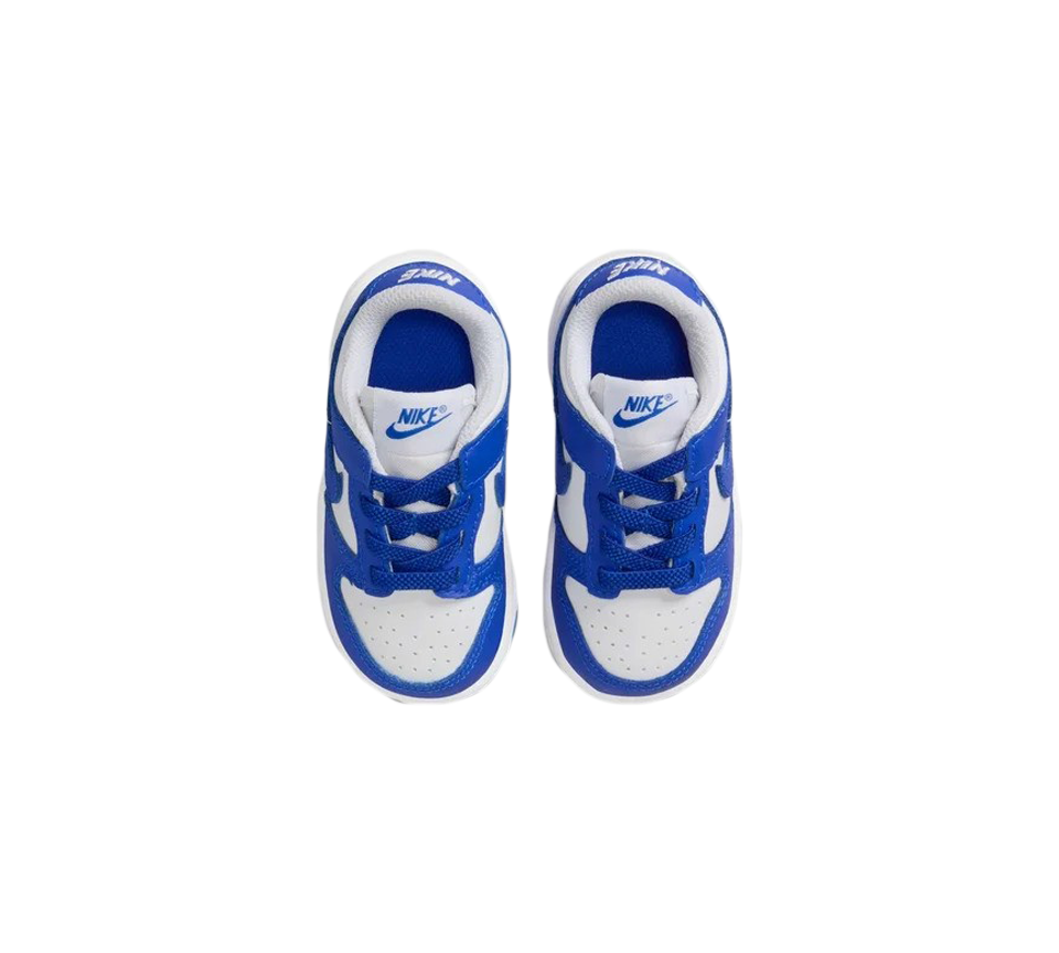 Nike Dunk Low Trainers White/Hyper Royal UK 3.5C-UK 9.5C