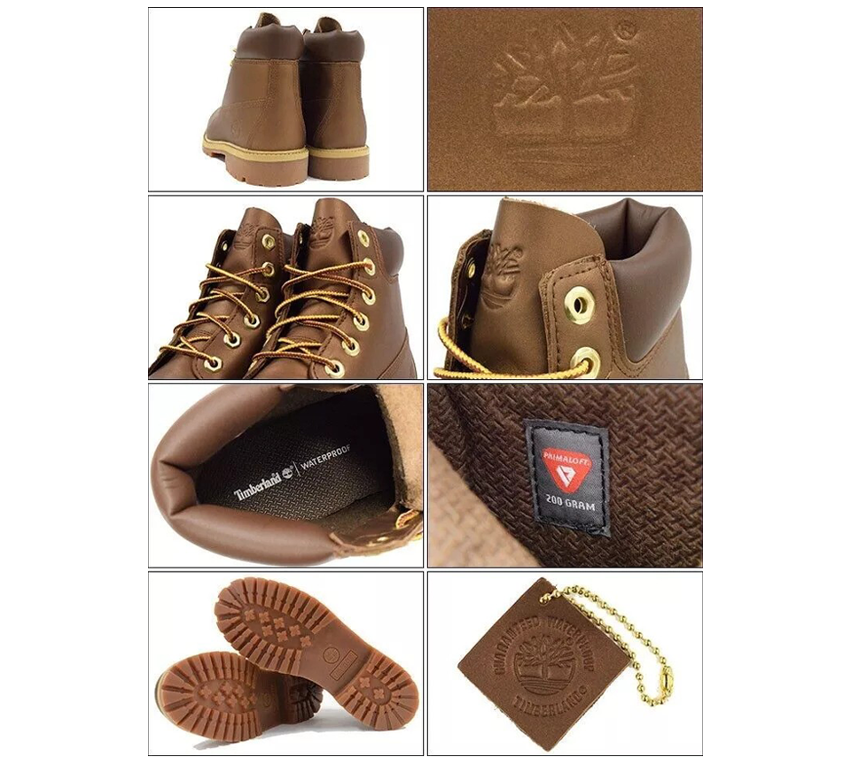 Timberland 6" Boots Espresso Brown Primaloft UK 5.5-6