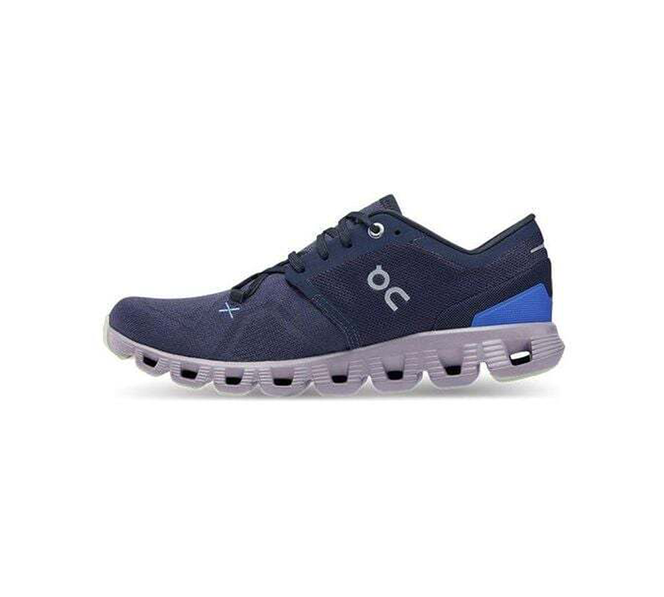 ON Cloud X3 Trainers Midnight Heron UK 4-6
