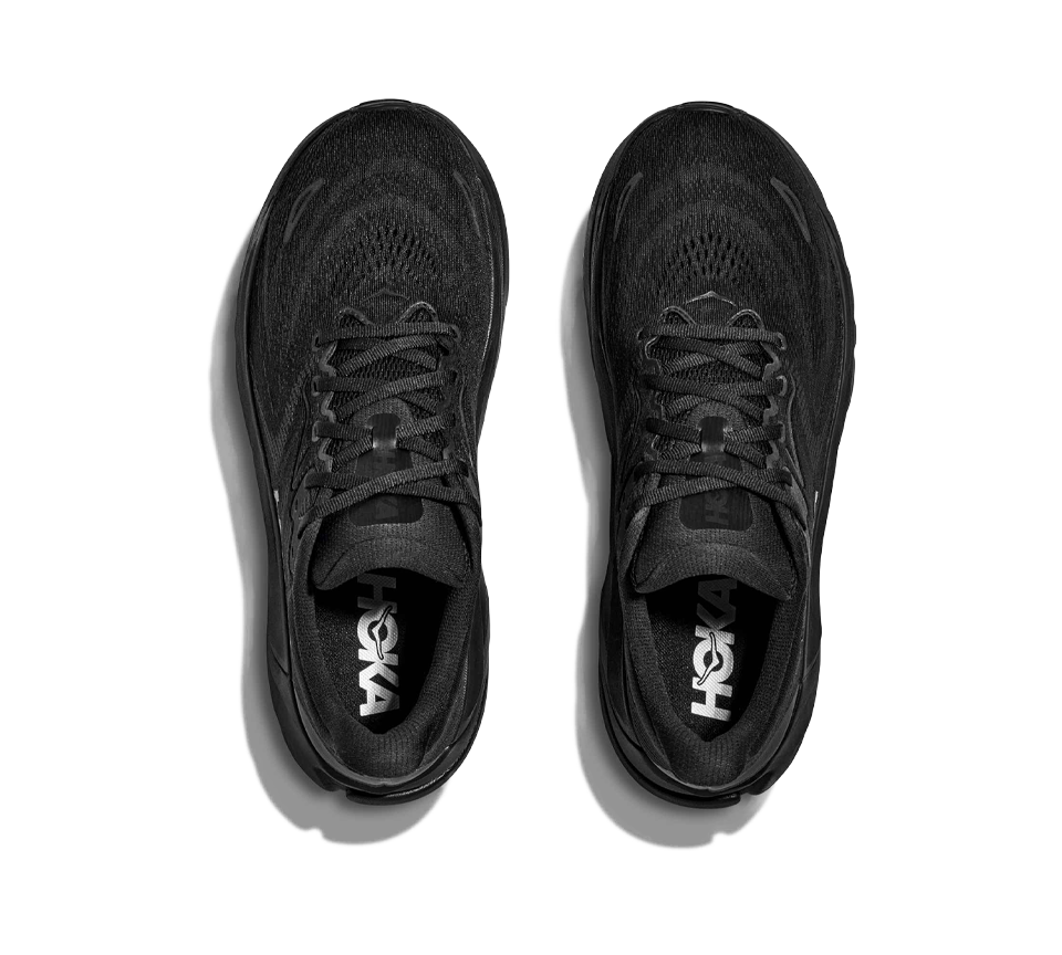Hoka Mens Arahi 8 BBLC  Trainers Black UK 7-11