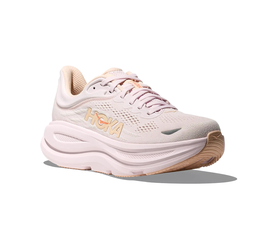 Hoka Bondi 9 Lilac Cream/Tangerine UK 4-8