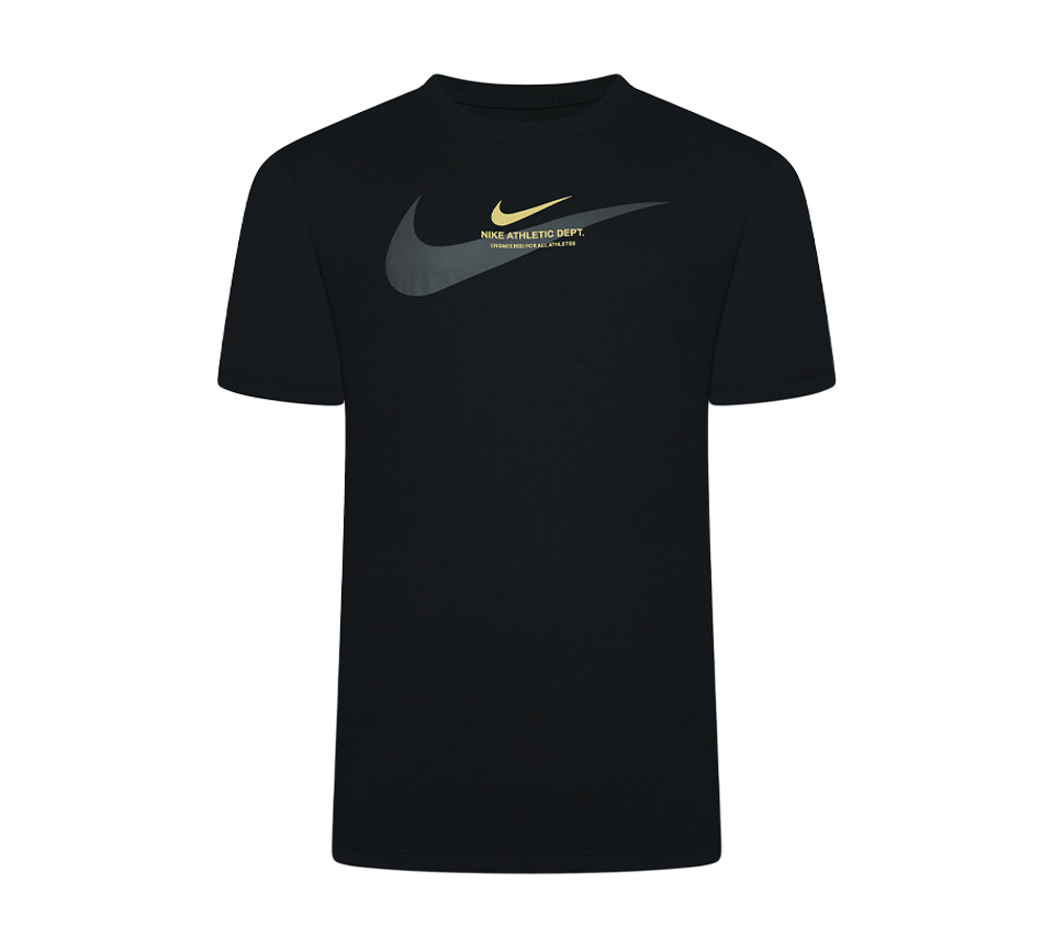 Nike Athletic Dept Tee Mens Black and Blue Short Sleeve Crew Neck T-Shirt UK S-XL
