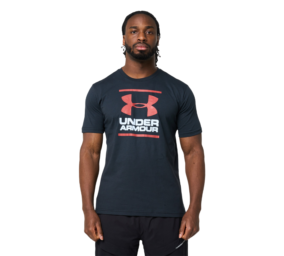 Under Armour GL Foundation Short Sleeve T-Shirt Mens Black White Grey Navy Tee UK S-XL