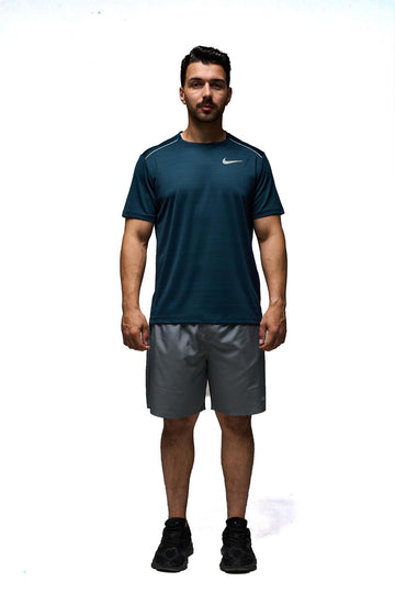 Nike Miler 1.0 T-shirt Navy UK S-2XL