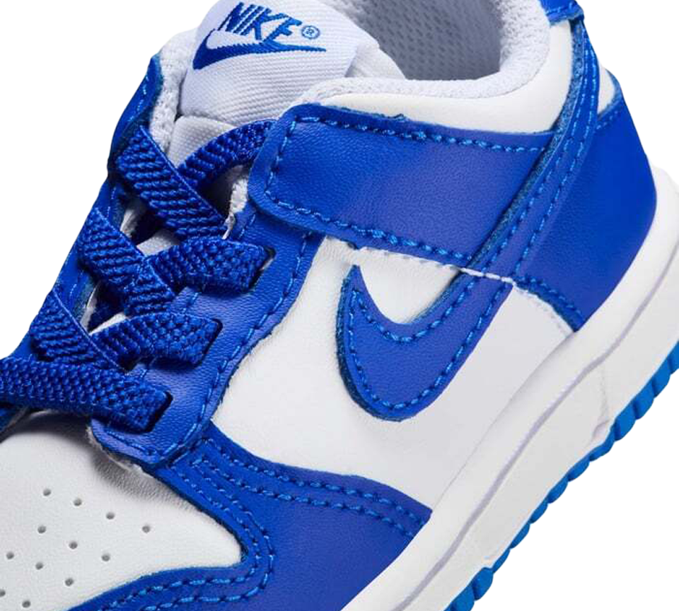 Nike Dunk Low Trainers White/Hyper Royal UK 3.5C-UK 9.5C