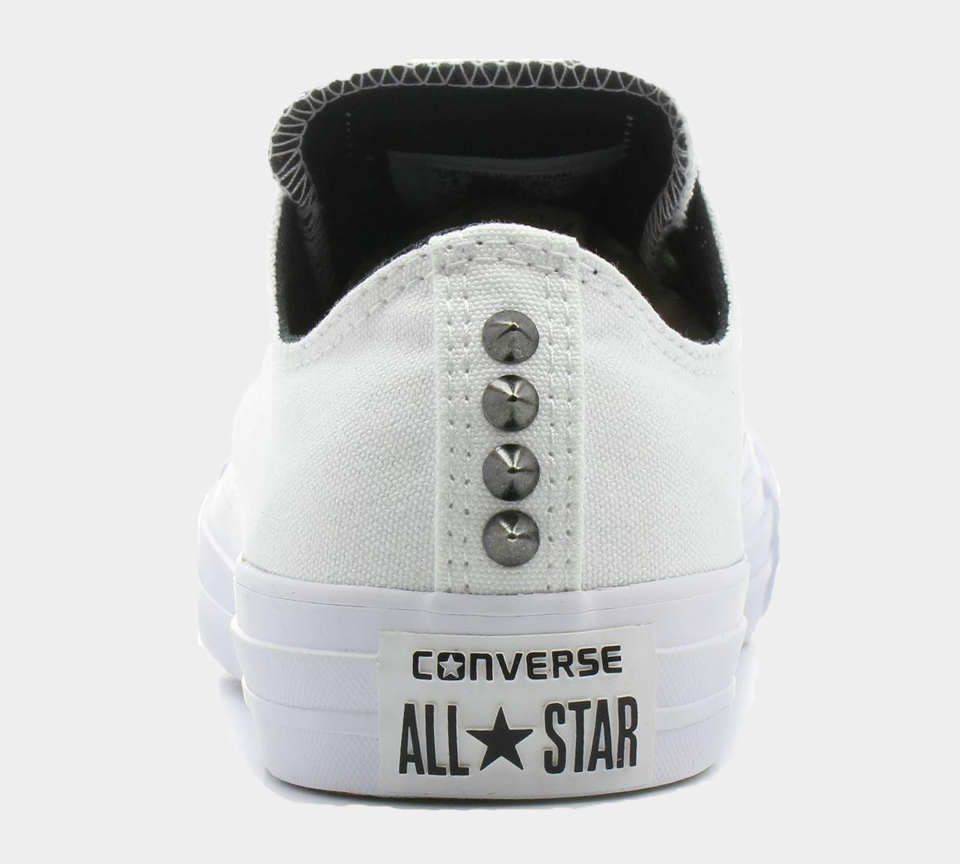 Converse Chuck Taylor All Star OX White/Black Womens Shoes UK 3-8