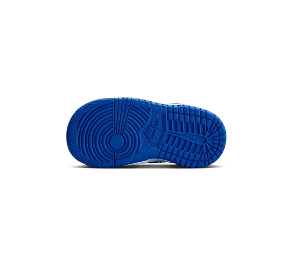 Nike Dunk Low Trainers White/Hyper Royal UK 3.5C-UK 9.5C