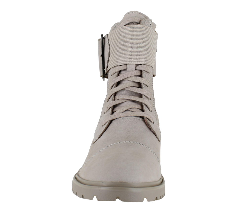 Rockport Ryleigh Lace Zip Up Boots Womens Mocha/Black & Taupe Nubuck/Olive UK 2.5-8.5