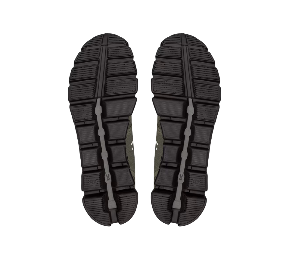 ON Cloud 5 Mens Trainers Black White All Black Olive Black Shoes
