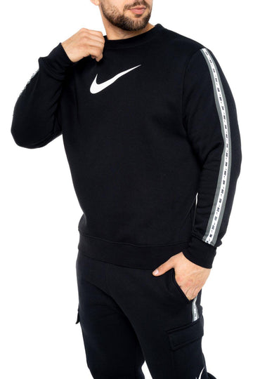 Nike Repeat Sweatshirt Black UK S-XL