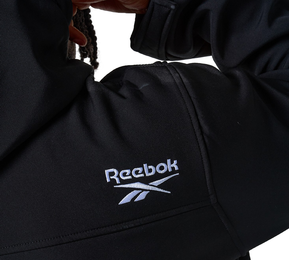 Reebok Soft Woven Shell Jacket Black UK S-2XL
