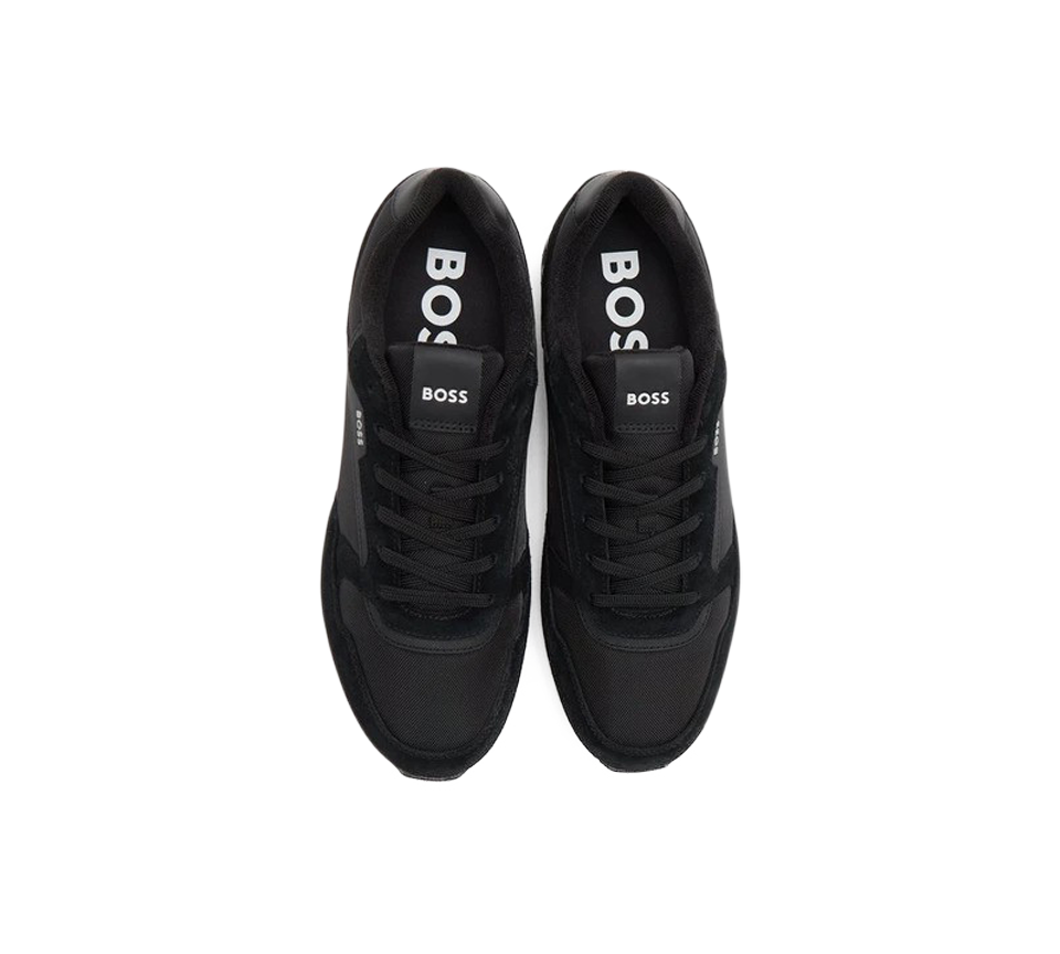 Hugo Boss Parkour Run Mens Trainers Dark Blue Black Sneakers UK 6-11