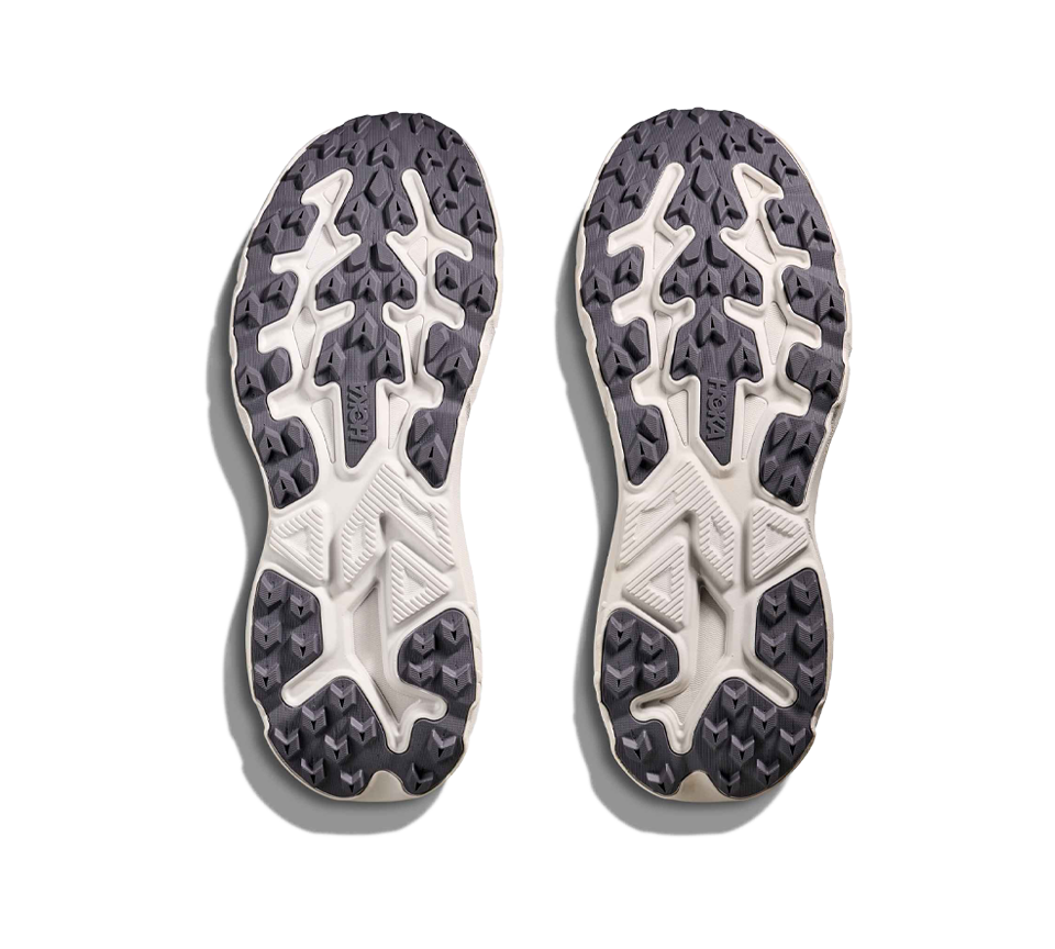 Hoka Mens Challenger 8 Trainers White/Neon Shoes UK 7-11