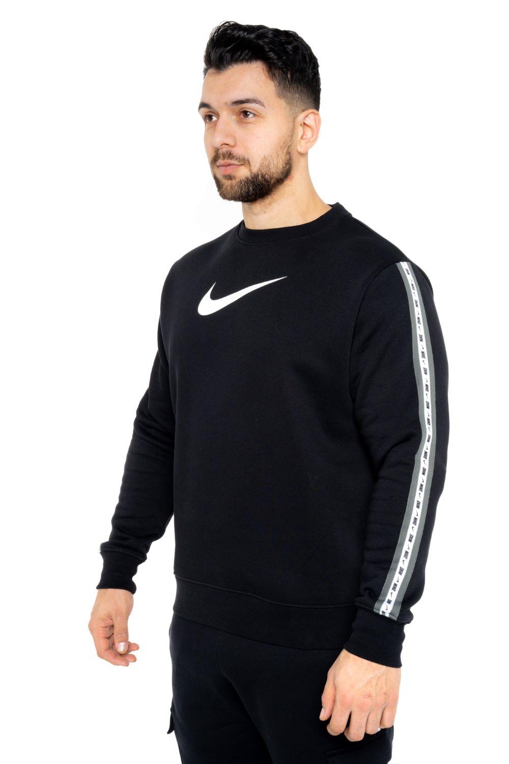 Nike Repeat Sweatshirt Black UK S-XL