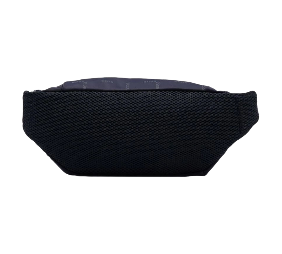 Hugo Boss Logo-Patch Belt Bum Bag Black Navy Blue
