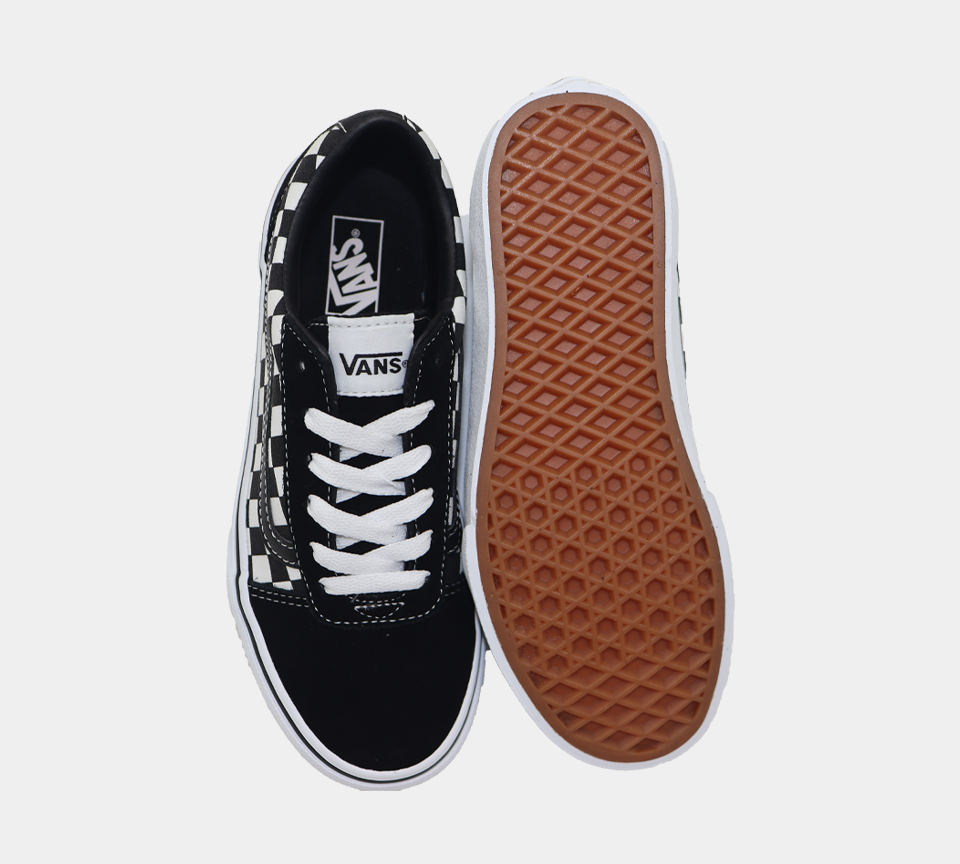 Vans Ward Reflective Flame Kids Girls VN0A38J9PVJ1 Shoes UK 10-13/1-6