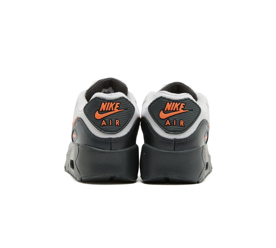 Nike Air Max 90 SE (GS) Vast Grey/Safety Orange UK 3Y-6Y