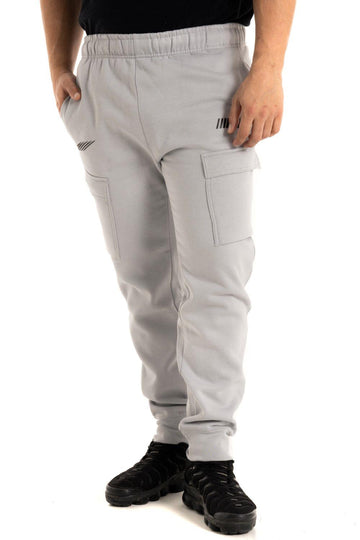 Nike Sportswear Classic Fit Tapered Joggers Grey Mens Double-Knit Trousers UK S-XL