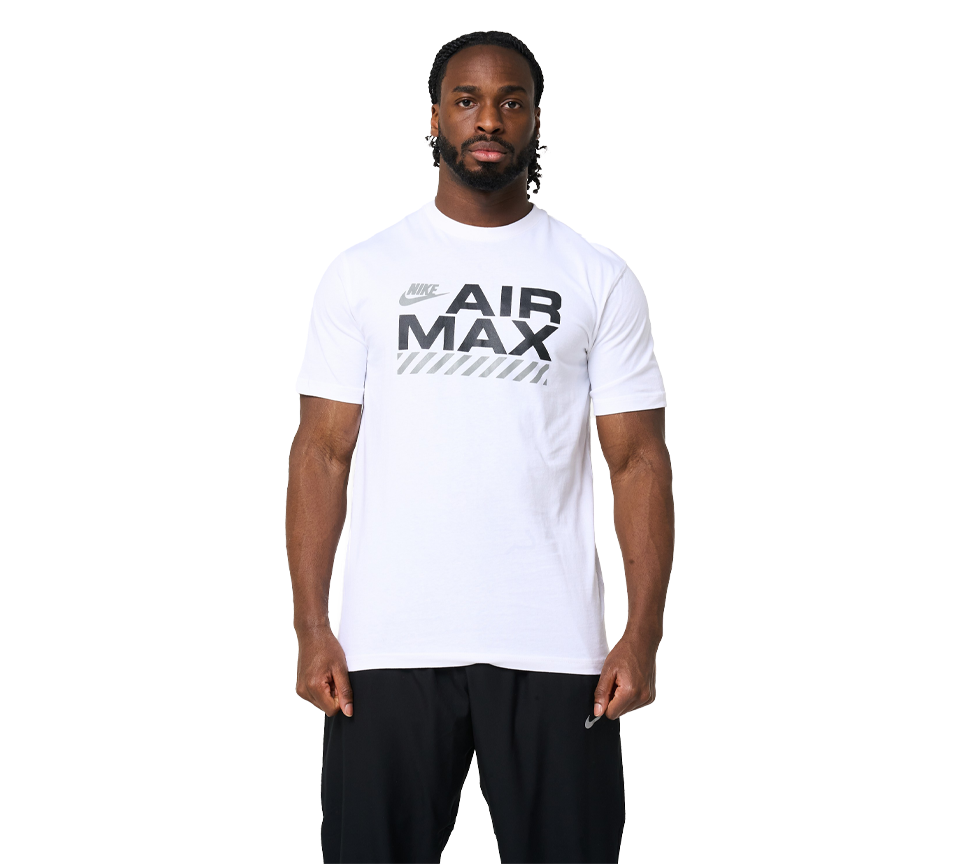 Nike Sportswear Air Max Tee Mens Black and White Short Sleeve T-Shirt UK S-XL