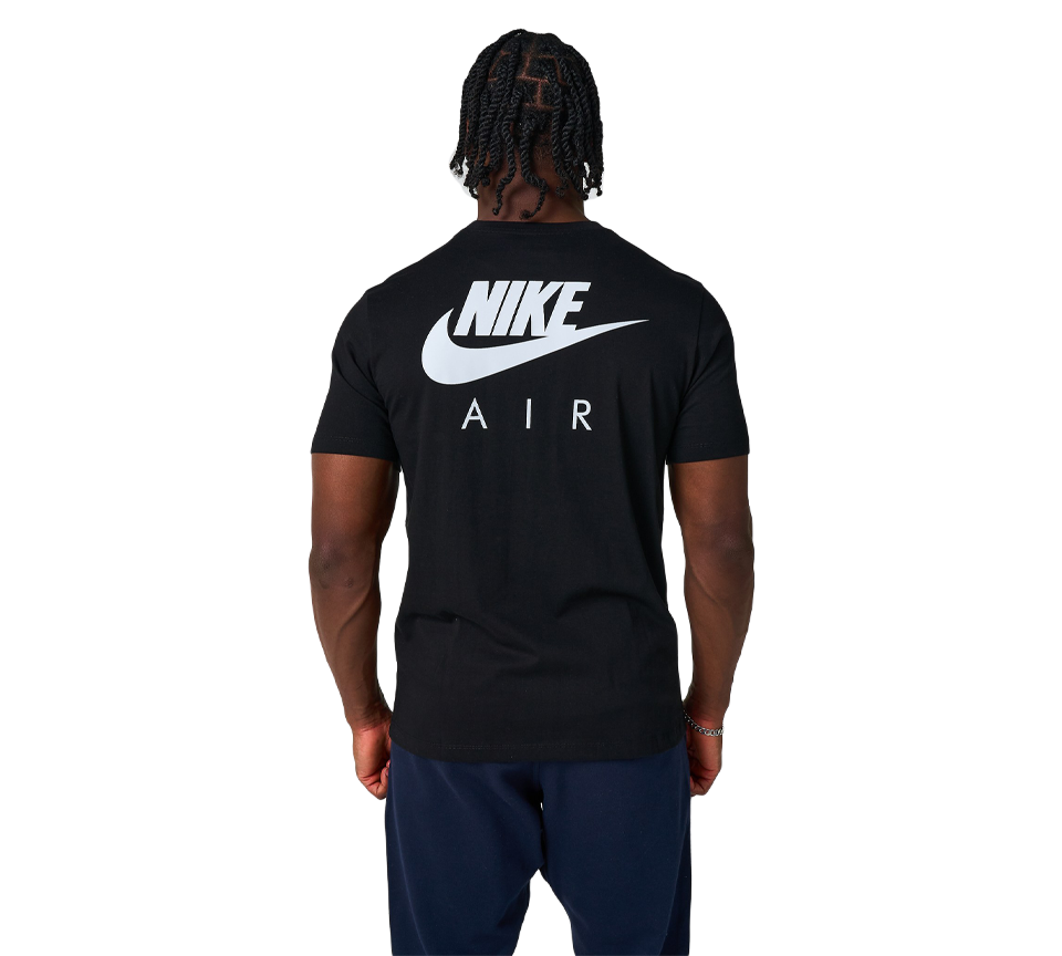 Nike Air Max Tee Mens Black Short Sleeve Crew Neck T-Shirt UK S-XL