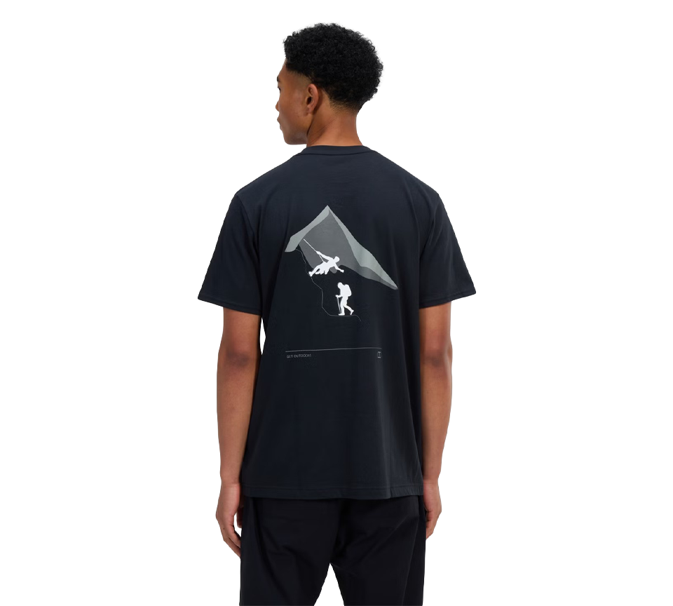 Berghaus Men's Grappled Tee Black UK S-2XL