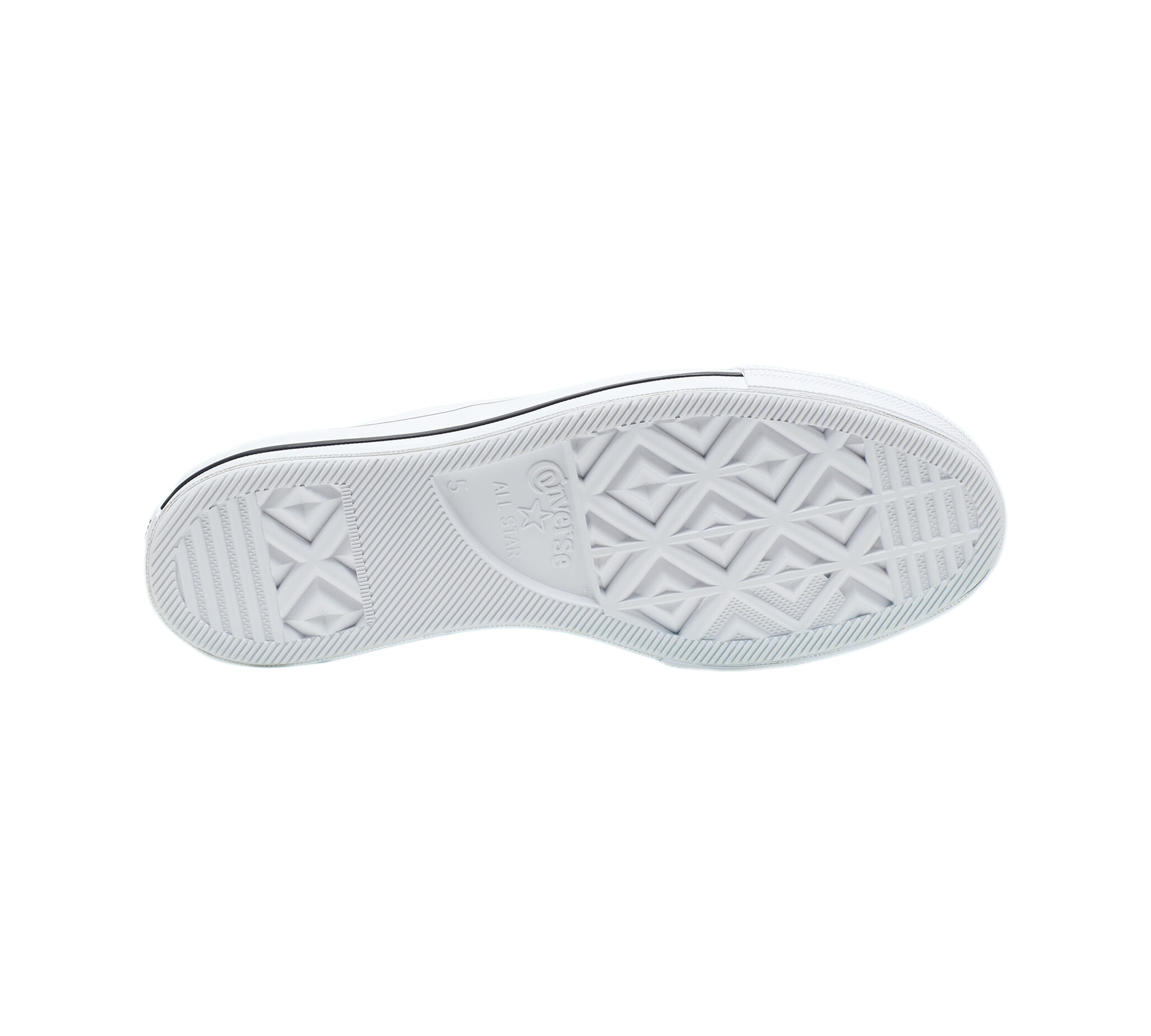 Converse Chuck Taylor All Star Platform Women's Shoes Clean Leather White UK 3-8