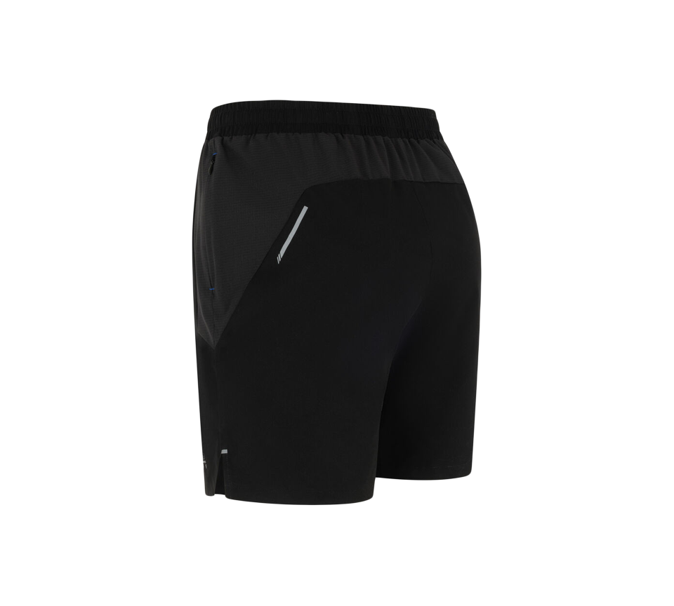 Cruyff Flame Shorts Mens Athletic Shorts Black Grey - UK S-2XL