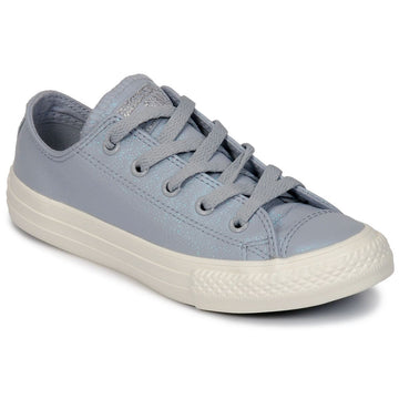 Converse All Star OX Wolf Grey/Black/Egret Kids Shoes UK 10-5