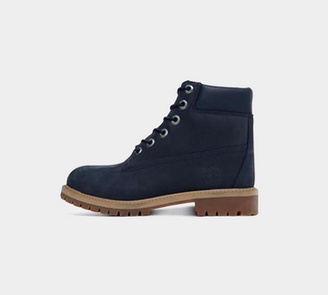 Timberland 6 Inch Premium Boots Shoes Junior Navy UK 3-6