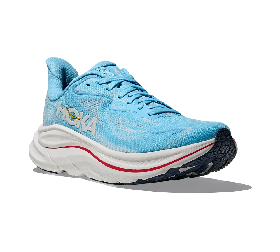 Hoka Clifton 10 Running Shoes Lightweight Cushioning & Comfort Trainers - Multi Colours