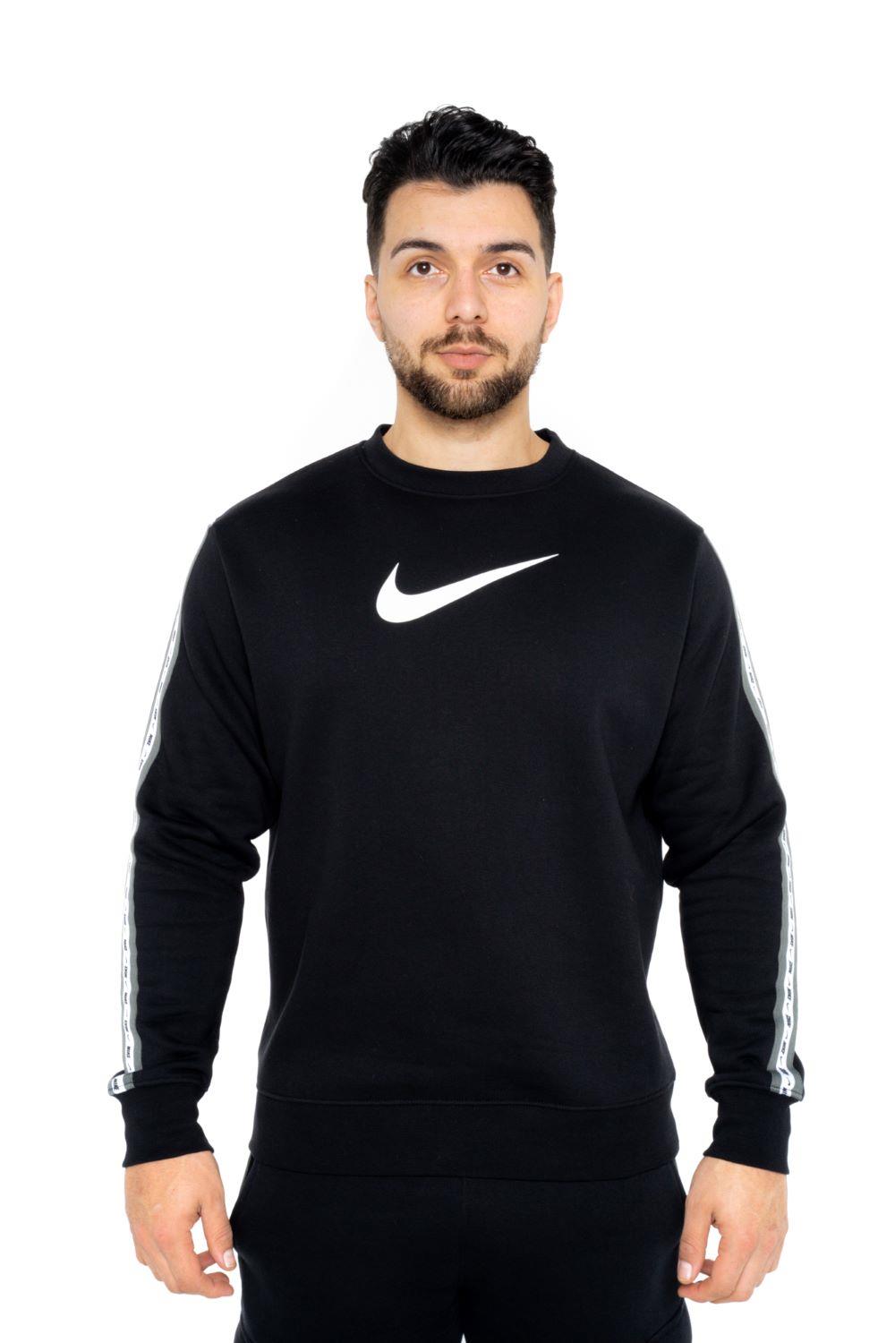 Nike Repeat Sweatshirt Black UK S-XL