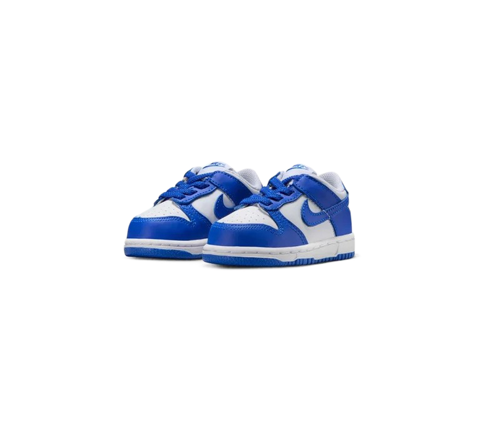 Nike Dunk Low Trainers White/Hyper Royal UK 3.5C-UK 9.5C