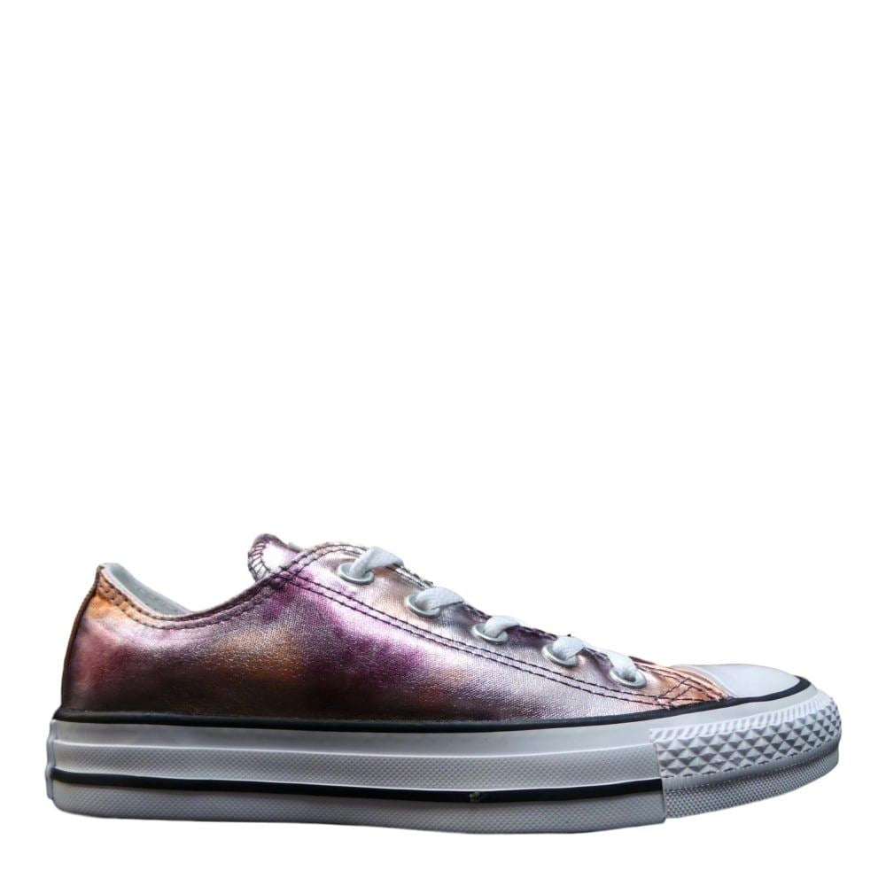 Converse CTAS OX Dusk Pink/White/Black Unisex Low Top Trainers Shoes UK 3-8