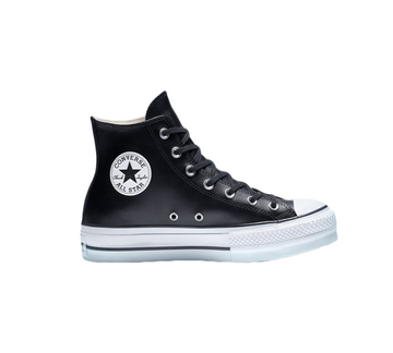 Converse Chuck Taylor All Star Platform Women's Leather 561675C Shoes White UK 3-8