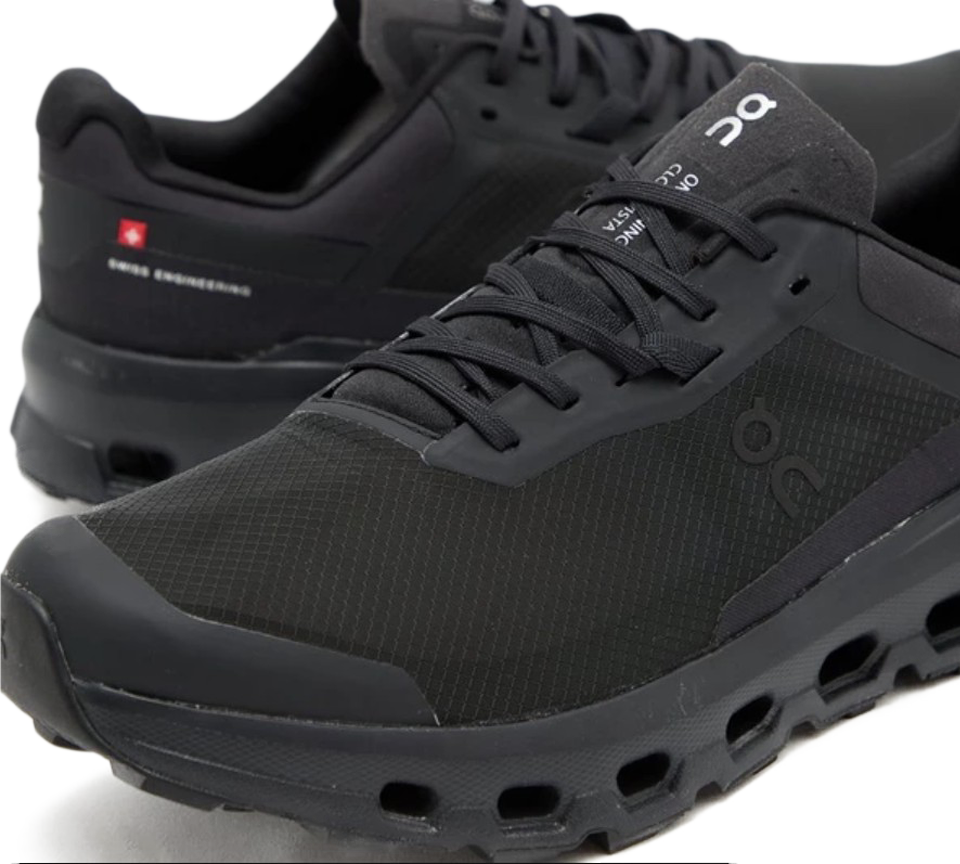 On Running Cloudvista 2 Trainers Black/Black UK 4-6