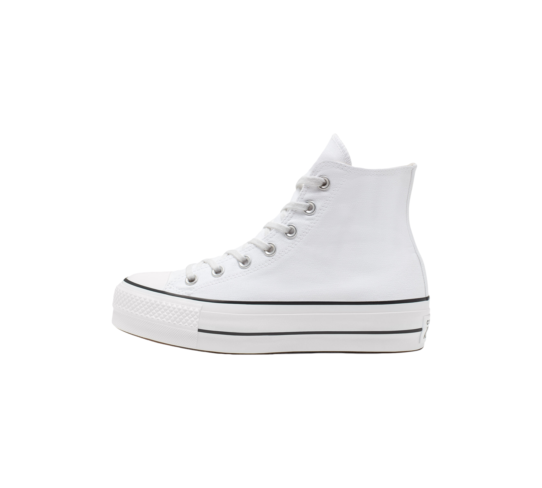 Converse Chuck Taylor Women's All Star Platform Shoes White UK 3-8