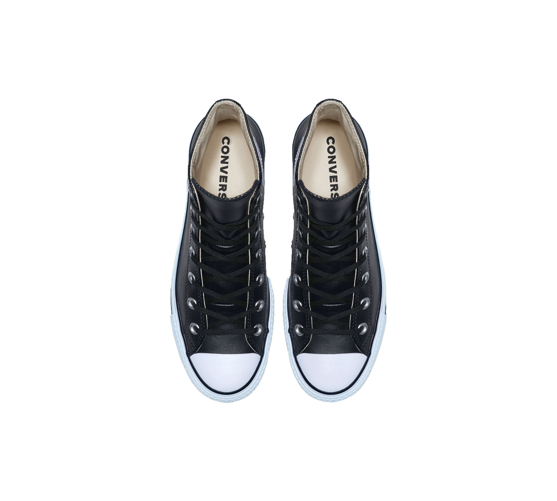 Converse Chuck Taylor All Star Platform Women's Leather 561675C Shoes White UK 3-8