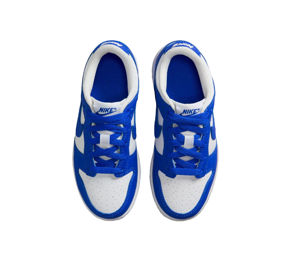 Nike Dunk Low Trainers White/Hyper Royal UK 10C-UK 2Y