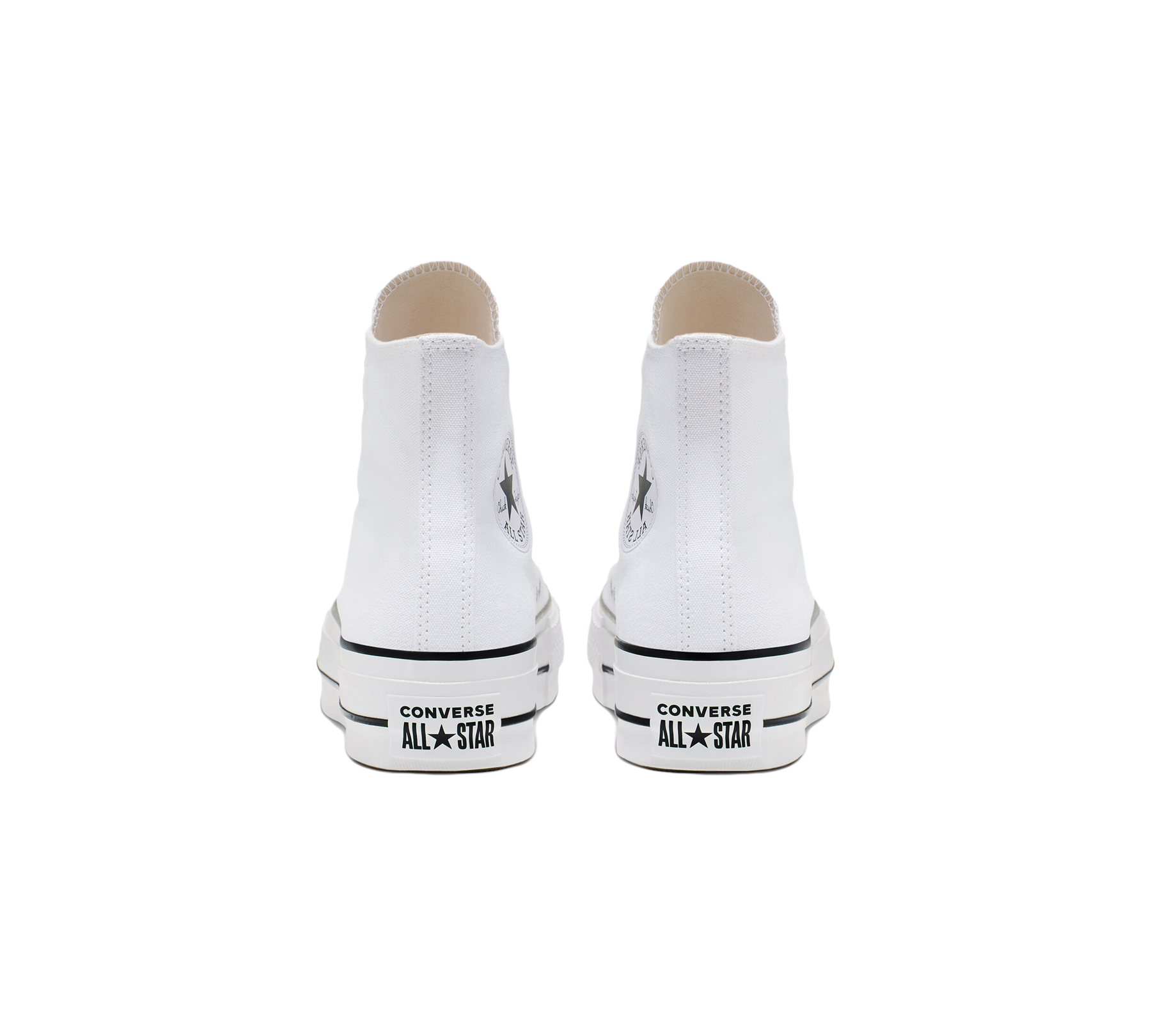 Converse Chuck Taylor Women's All Star Platform Shoes White UK 3-8