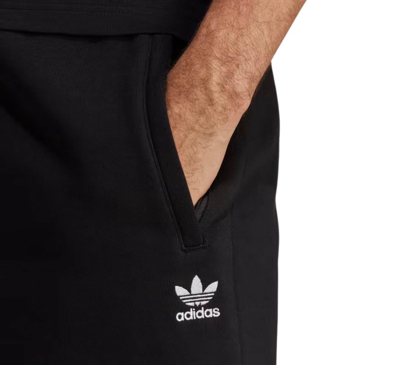 Adidas Trefoil Essentials Shorts Mens Black Cotton Sports Shorts - XS-2XL