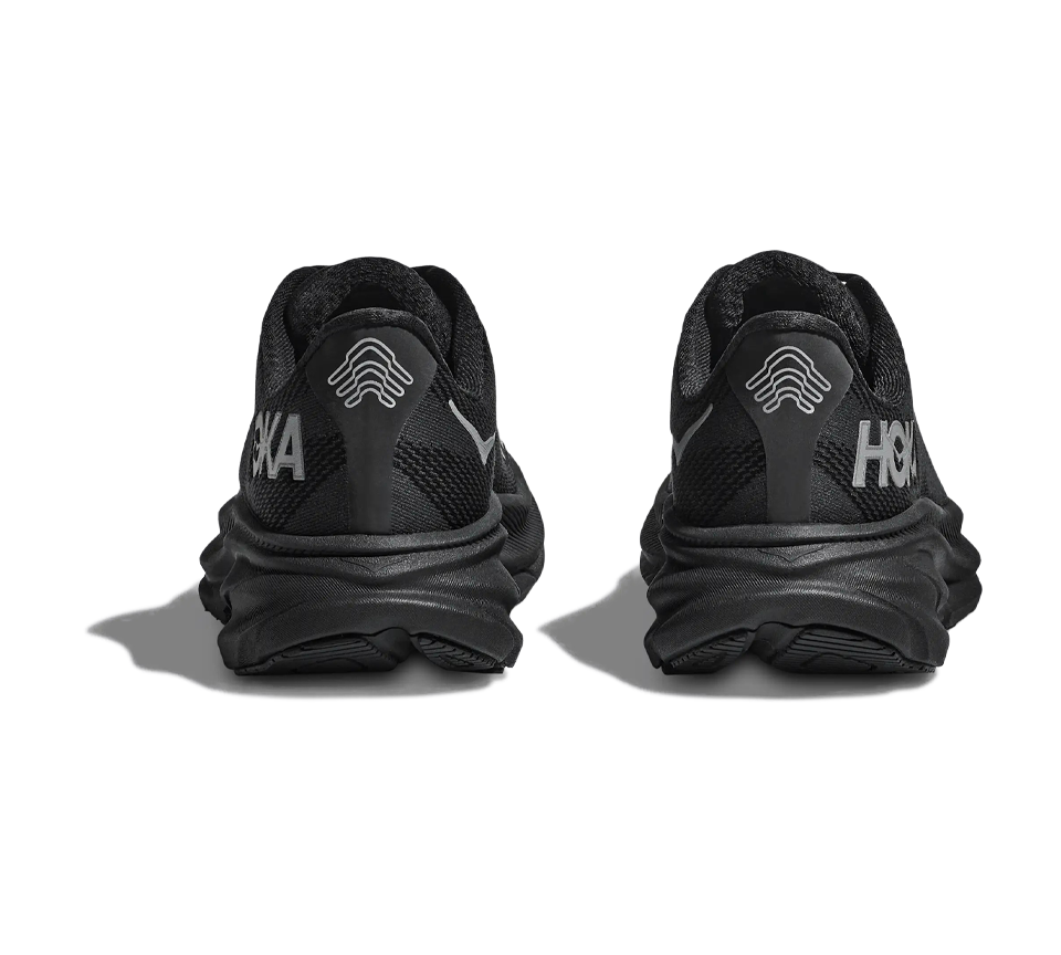 HOKA Clifton 9 GORE-TEX Triple Black Mens Running Shoes Trainers UK 4-8