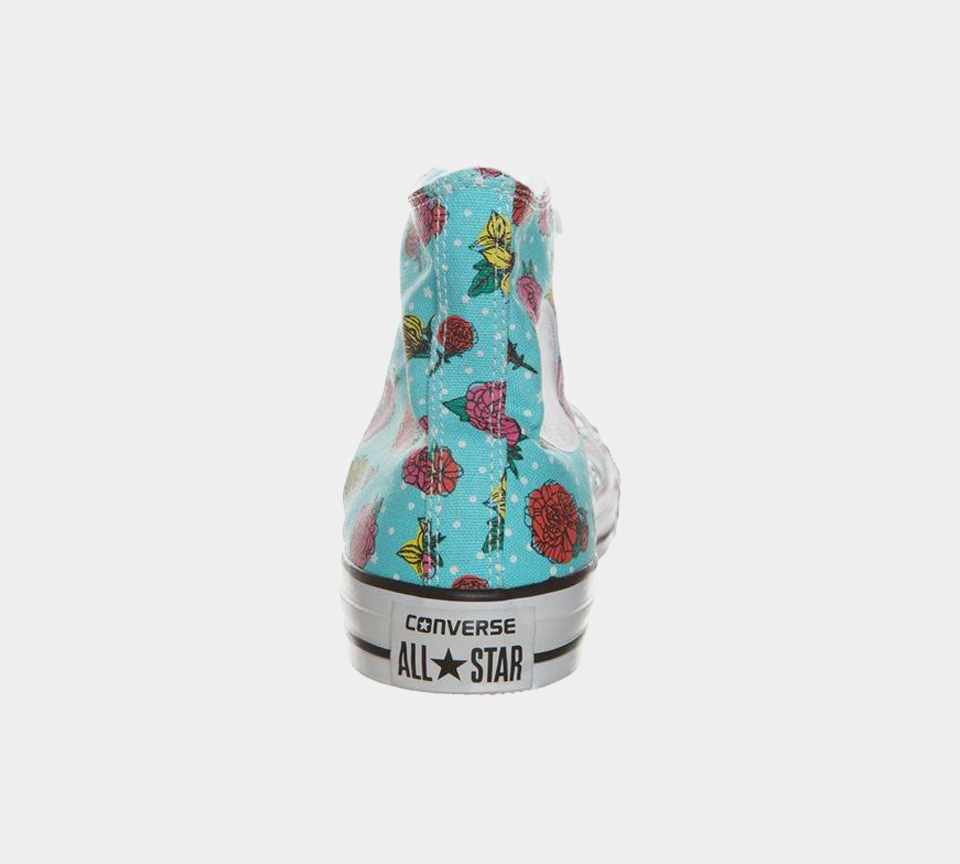 Converse Chuck Taylor All Star Womens High Top Peacock Trainers UK 3-8
